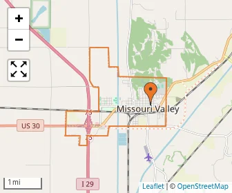 Area schools map